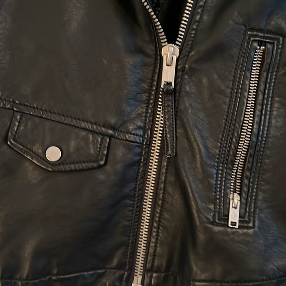 Abercrombie & Fitch Vegan Leather Jacket (small) - Picture 6 of 7